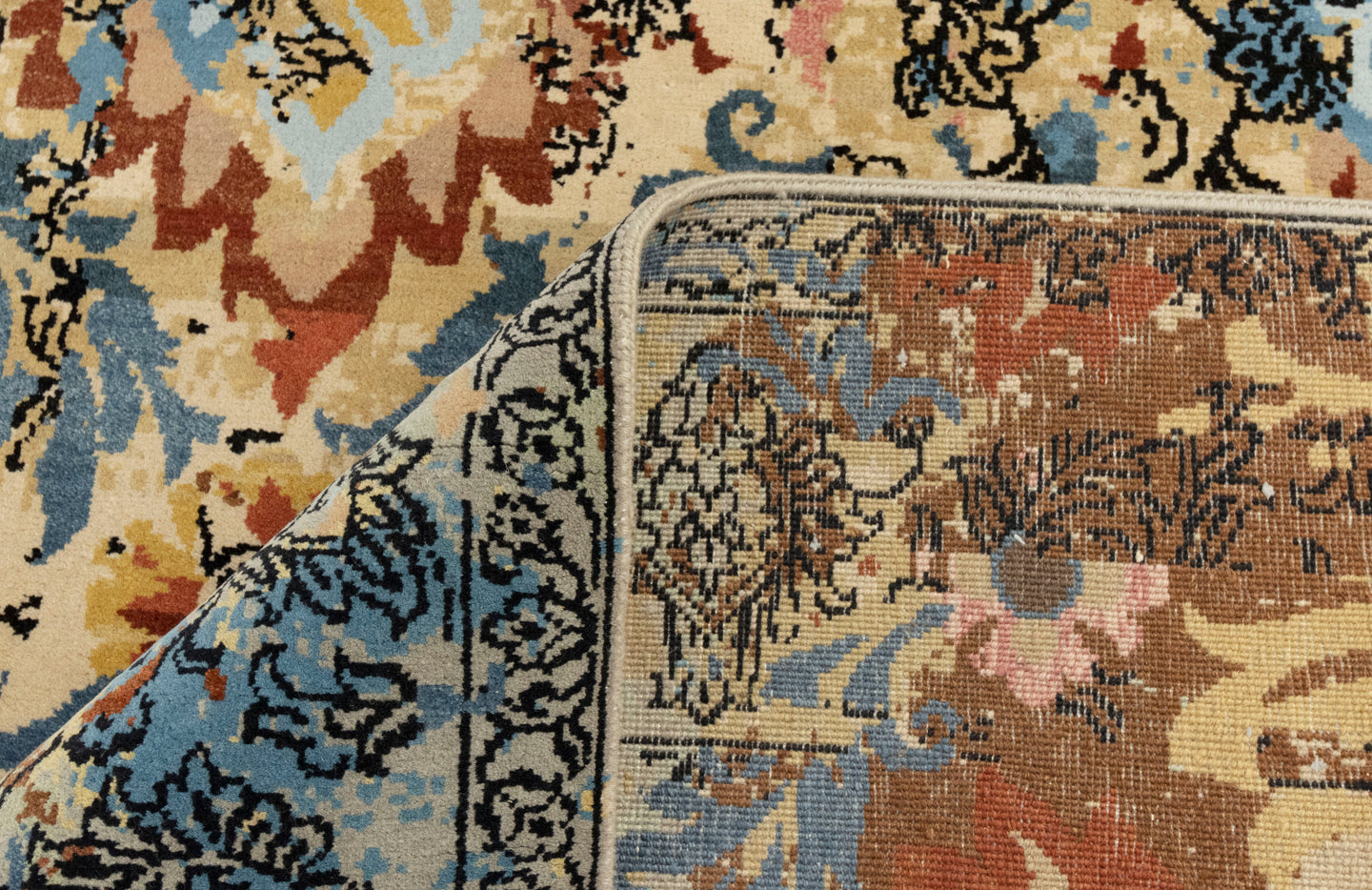9x12 Blossomique Colorful Classic Persian Style High Quality Handmade Rug | Shritija Rugs | Order Rug Online